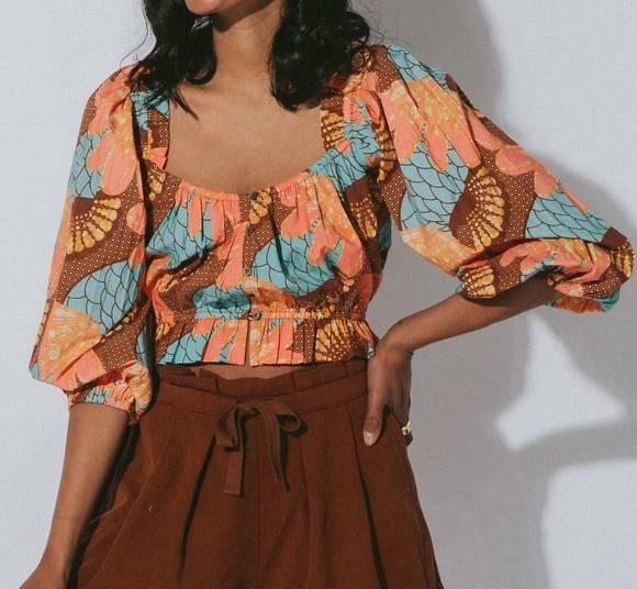 Faye Blouse | Moonlit Stem main image 1